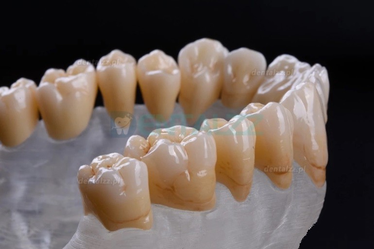 1 szt. 3D laboratorium dentystyczne wielowarstwowy blok tlenku cyrkonu CAD/CAM blok ceramiczny