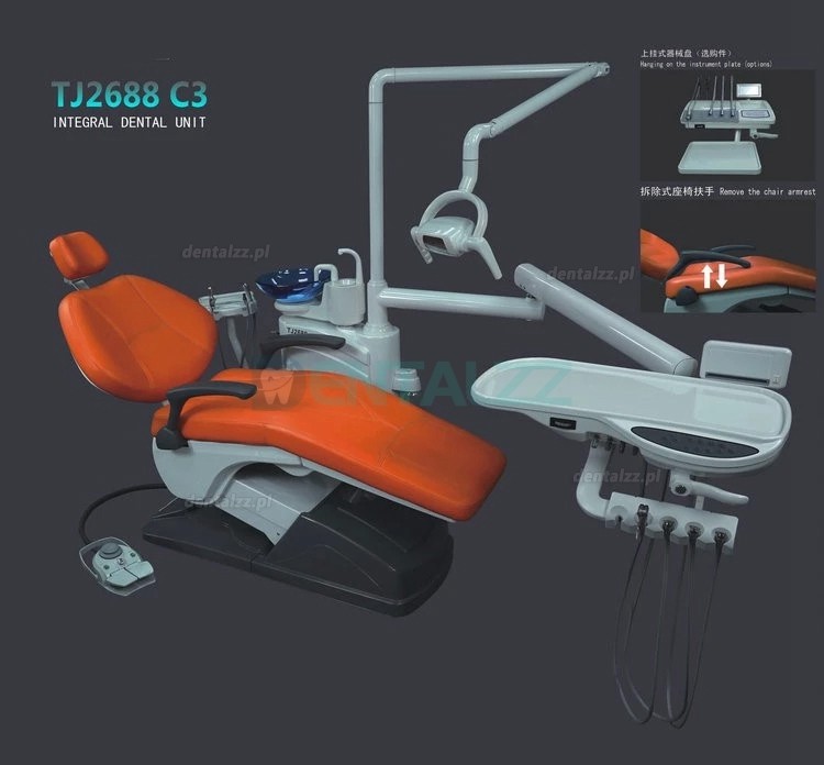 TuoJian TJ2688 C3 Kompletny fotel dentystyczny Unit stomatologiczny