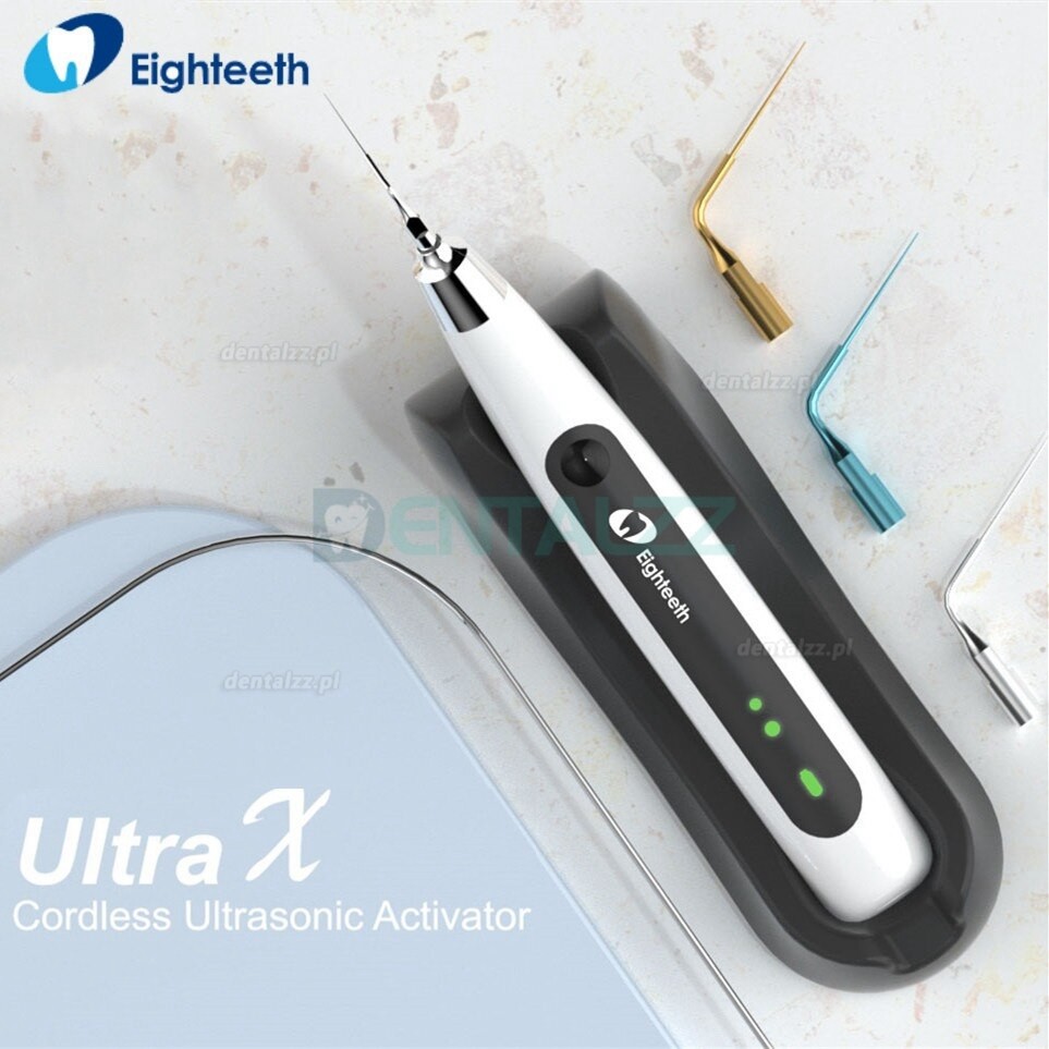 Eighteeth Ultra-X Endo Activator Bezprzewodowy irygator ultradźwiękowy z 6-częściowymi końcówkami igłowymi