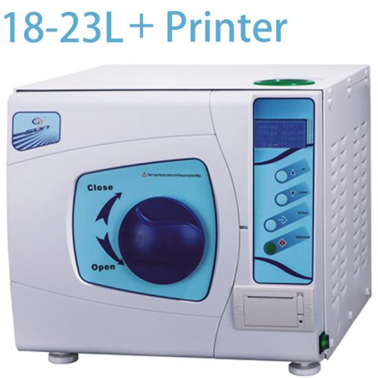 Sun® SUN-II-DL 18-23L Autoklaw dentystyczny sterylizator próżniowy parowy klasa b z drukarką