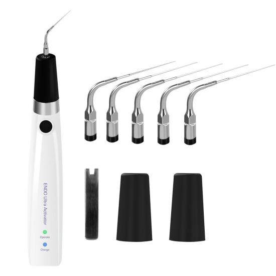 Sonic aktywator ultrasoniczny irygacji endodontyczny + 6 szt. Tytanowych końcówek