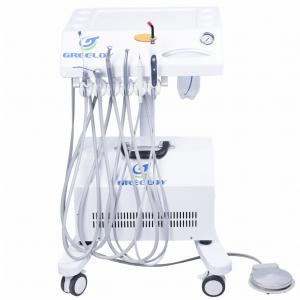 Greeloy GU-P302 Mobilny wózek dentystyczny ze sprężarką powietrza GU-P300+ lampa utwardzająca + rękojeść do skalera
