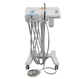Greeloy® GU-P302 Mobilny unit stomatologiczny wbudowane światło utwardzające LED i skaler ultradźwiękowy
