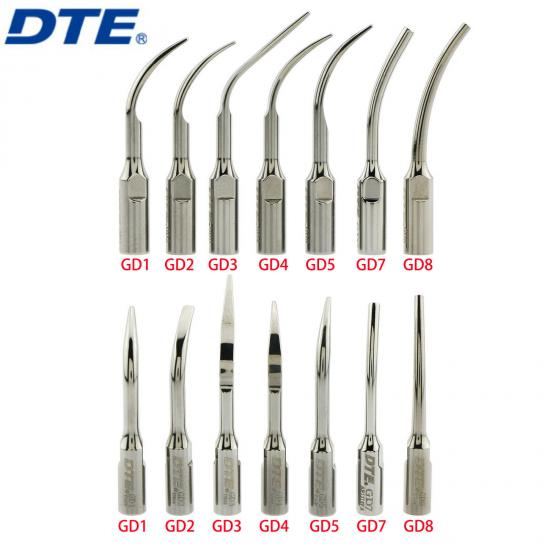 10 Sztuk Woodpecker DTE Dental Skaling naddziąsłowy końcówka do skalera Kompatybilny z NSK SATELEC
