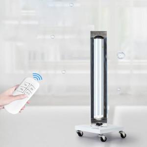 150W Mobilny wózek do dezynfekcji UV + ozonu Lampa UVC Lampa sterylizacyjna Ultrafioletowe światło bakteriobójcze