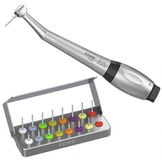 YUSENDNET COXO C-TW1 Uniwersalny zestaw kluczy dynamometrycznych do implantów dentystycznych z 16 śrubokrętami