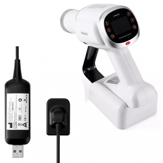 Przenośny aparat rentgenowski do stomatologii o wysokiej częstotliwości ＋ cyfrowy sensor RTG