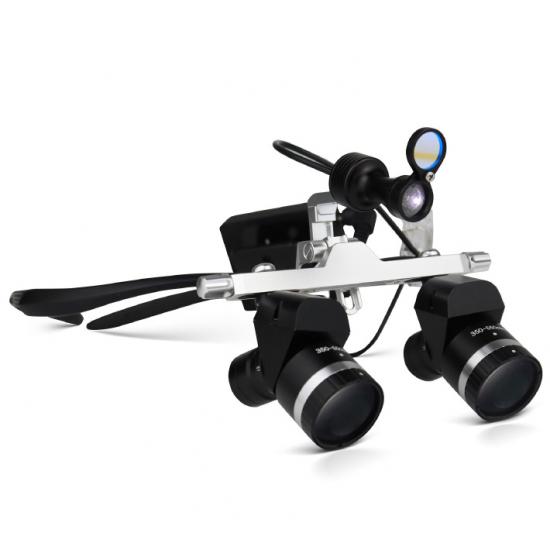 YWJ-MG11U 3.0X-5.0X Regulowana ergonomiczna lupa chirurgiczna Ergo do zastosowań stomatologicznych z 5W diodą LED