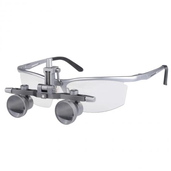 DY-118 Lupy Stomatologiczne 2.5X 450 mm Aluminiowa Oprawa Regulowany Rozstaw Źrenic