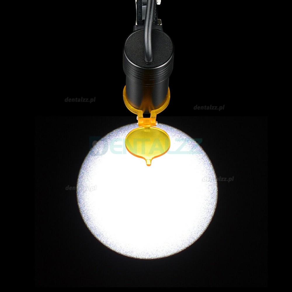 5W Lampa czołowa operacyjne LED z latarką czołową z filtrem + aluminiowa skrzynka
