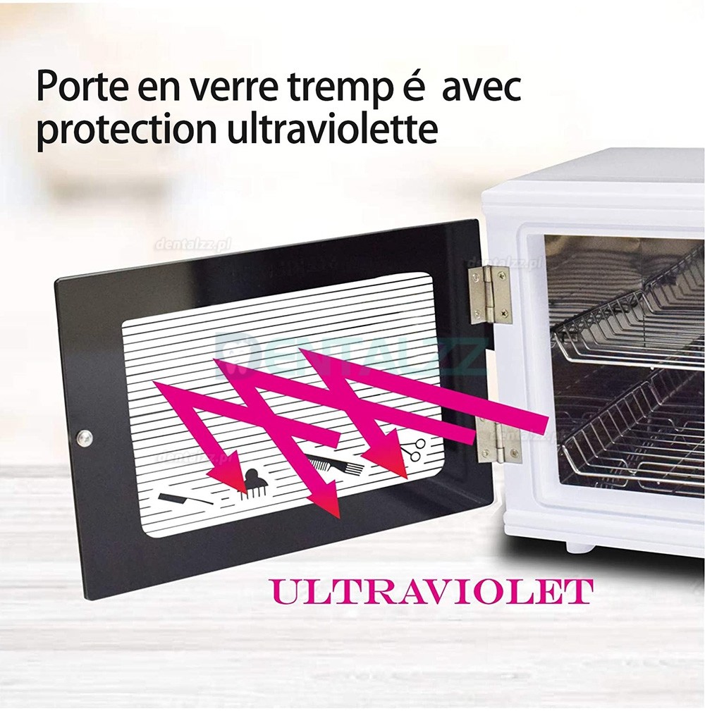 10L UV + sterylizator ozonowy szafka do dezynfekcji narzędzie ultrafioletowe pudełko dezynfekujące + 1 szt. Zapasowa żarówka zapasowa