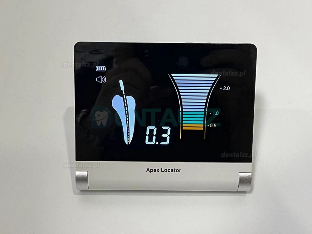 Refine A7 Składany Endometr stomatologiczny lokalizator wierzchołka dentystycznego 5,1-calowy ekran LCD