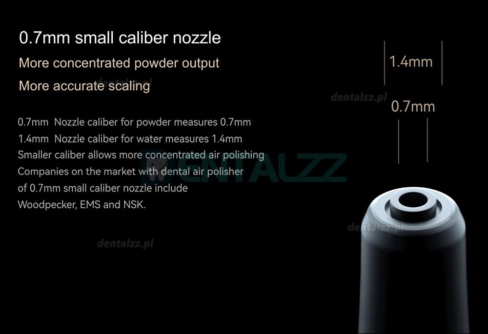 Woodpecker AP-H Plus Piaskarka Stomatologiczna do Profilaktyki Naddziąsłowej i Poddziąsłowej