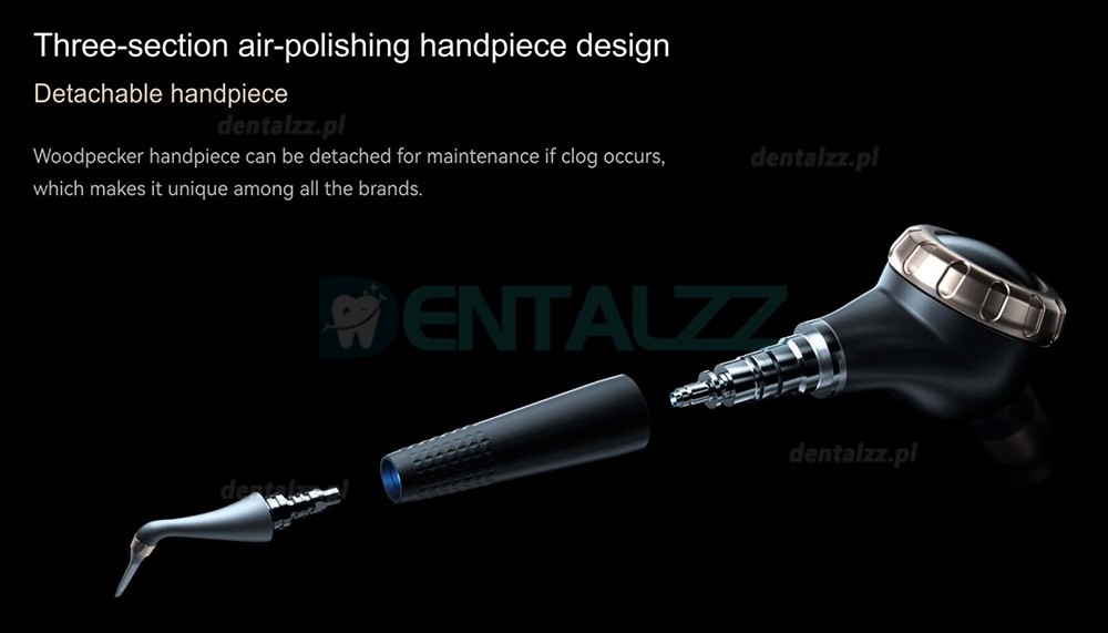 Woodpecker AP-H Plus Piaskarka Stomatologiczna do Profilaktyki Naddziąsłowej i Poddziąsłowej