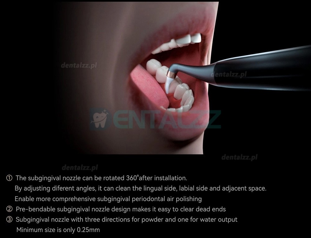 Woodpecker AP-H Plus Piaskarka Stomatologiczna do Profilaktyki Naddziąsłowej i Poddziąsłowej