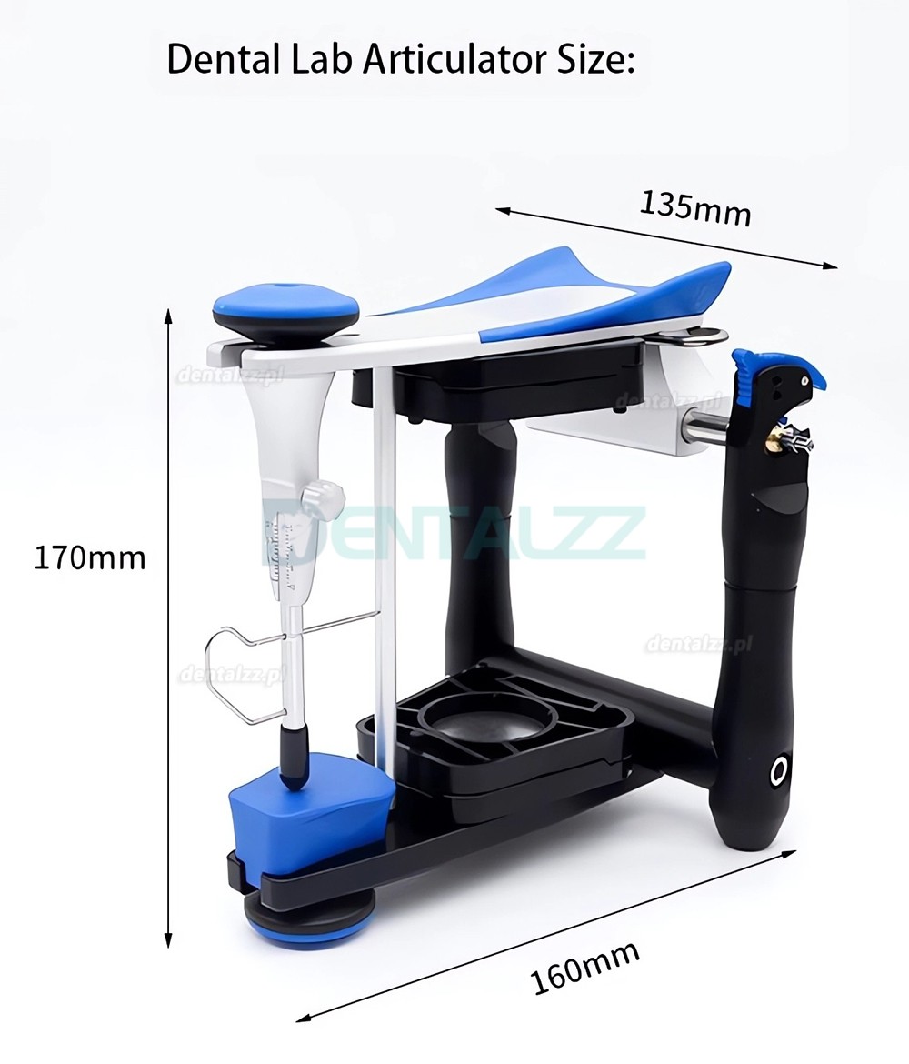 BN Artykulator Stomatologiczny Średniowartościowy Kompatybilny z Płytkami Montażowymi Artex i Amann Girrbach
