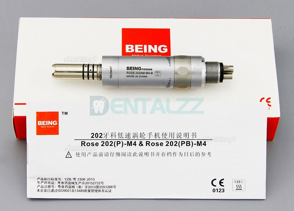 Being® Rose 202AM(B) LED Mikrosilniki pneumatyczne kompatybilny z KAVO 6 otworów