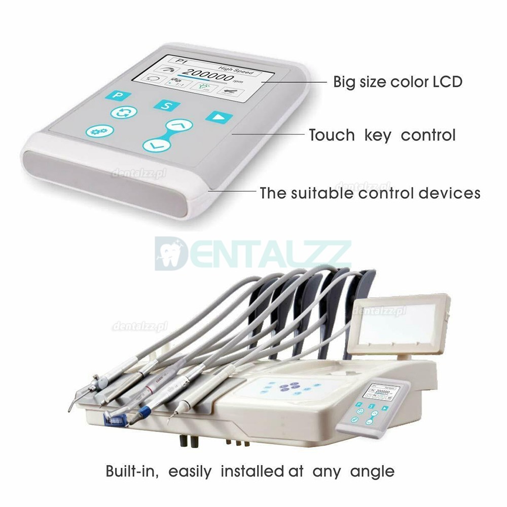 YUSENDENT COXO Wbudowany mikrosilnik elektryczny do fotela dentystycznego C PUMA INT+Ekran LCD