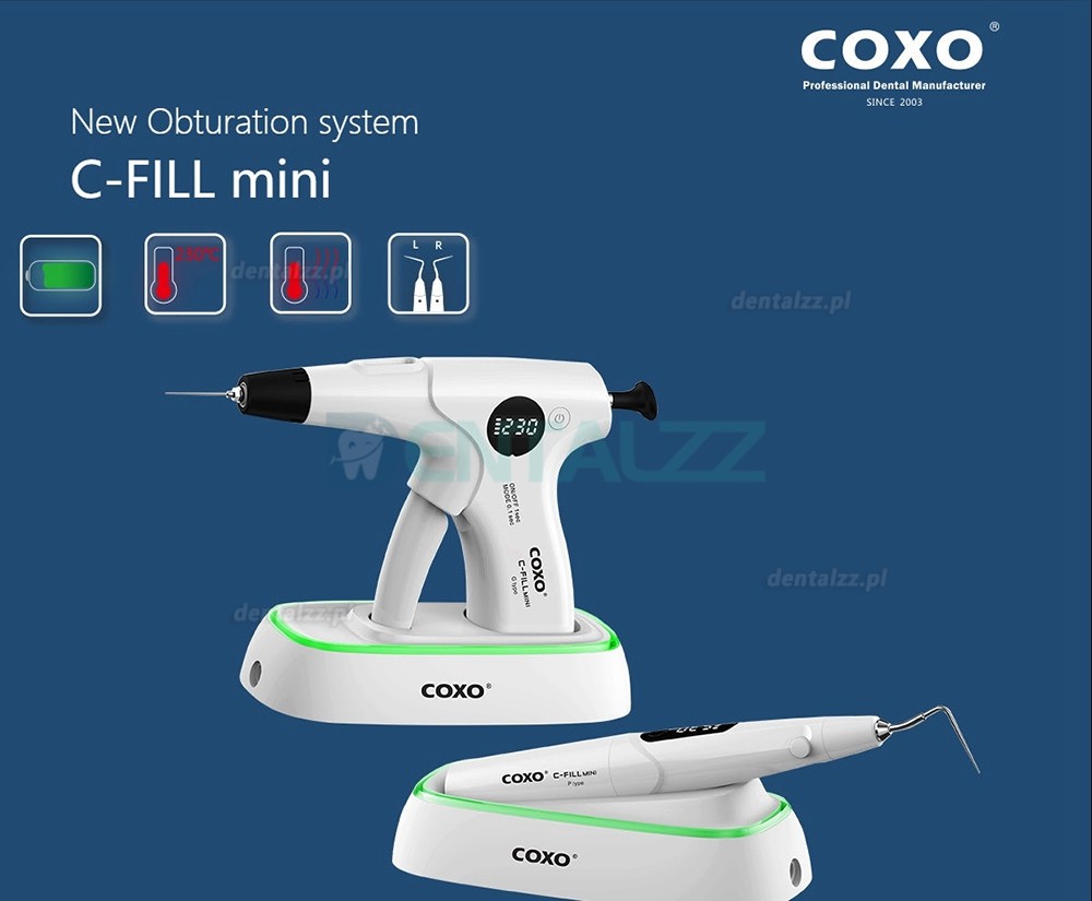 COXO C-Fill Mini Bezprzewodowa stomatologia zestaw systemu obturacji endodontycznej