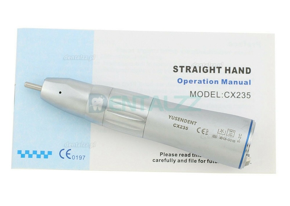 YUSENDENT® COXO CX235-2C Światłowód prostnica stomatologiczna niska prędkość wewnętrzna woda