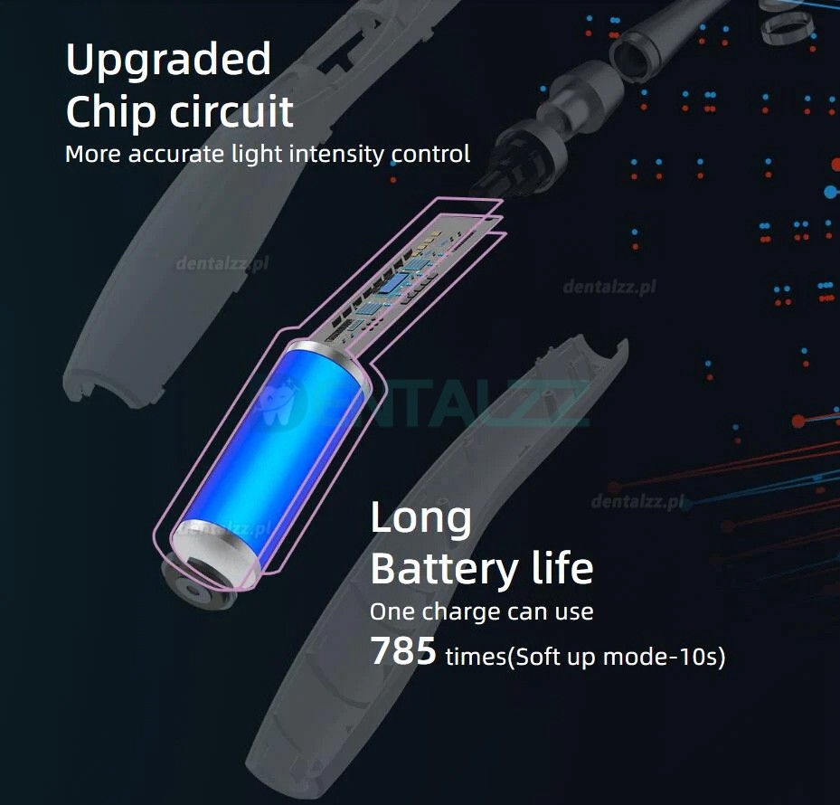 YUSENDENT COXO DB-686 Swift Stomatologiczna ortodontyczna lampa polimeryzacyjna LED z wykrywaniem próchnicy
