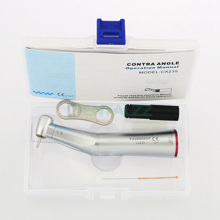 YUSENDENT COXO Dental 1:5 Inner Water Contra Angle Handpiece CX235C7-2