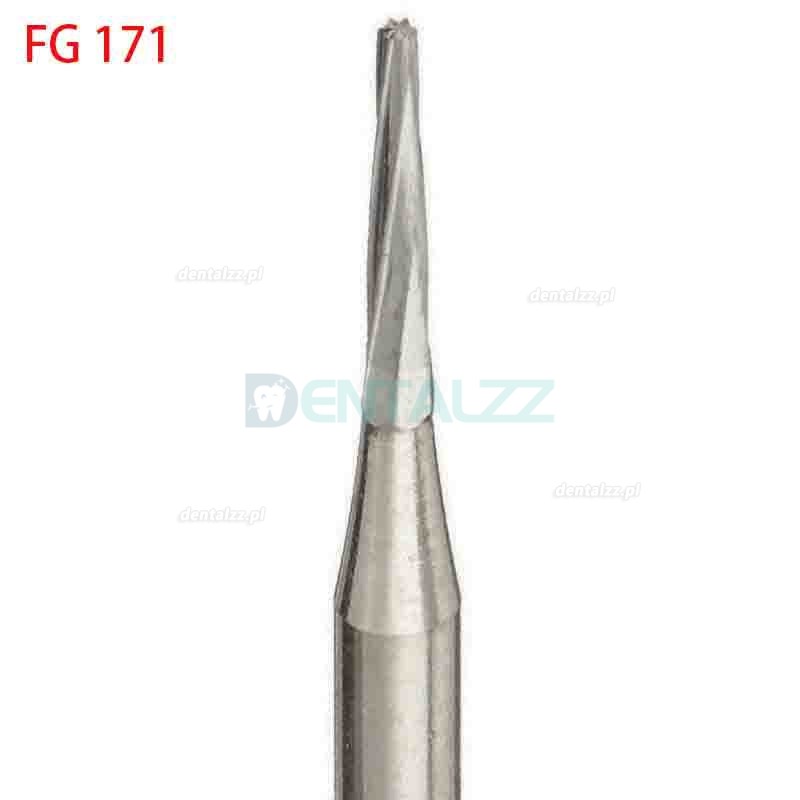 50 Sztuk Wiertła z węglików dentystycznych FG168/169/170/171/172/169L/170L/171L dla rękojeści HP