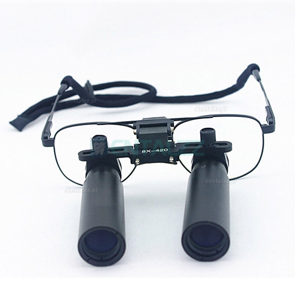 Ymarda 8.0X 420mm Lupy okularowe dentystyczne Lupy medyczne Lupa dentystyczna metalowa rama
