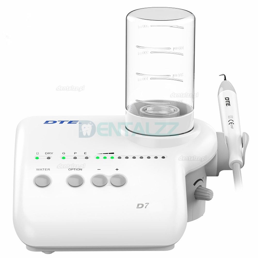 Woodpecker® DTE D7 Skaler ultradźwiękowy z butlą kompatybilny NSK i Satalec FDA/CE