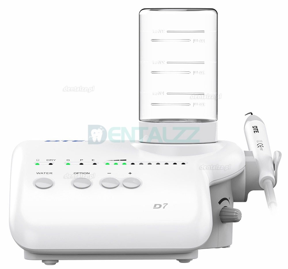 Woodpecker® DTE D7 Skaler ultradźwiękowy z butlą kompatybilny NSK i Satalec FDA/CE