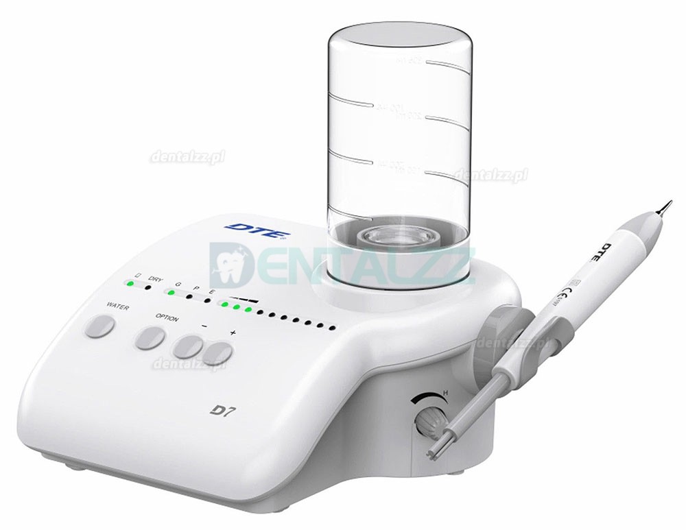 Woodpecker® DTE D7 Skaler ultradźwiękowy z butlą kompatybilny NSK i Satalec FDA/CE
