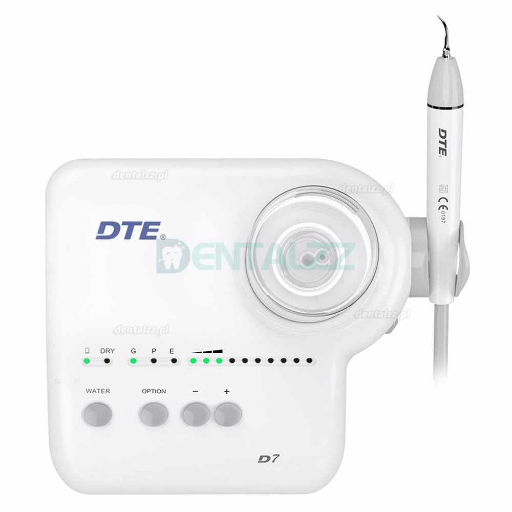 Woodpecker® DTE D7 Skaler ultradźwiękowy z butlą kompatybilny NSK i Satalec FDA/CE