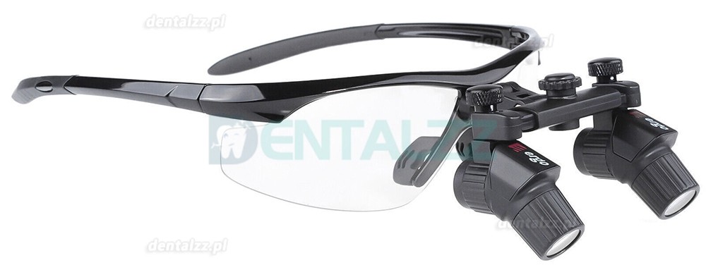 4.0X 450mm Ergonomiczna medyczna stomatologiczna lupa lornetkowa Ergo okulary powiększające