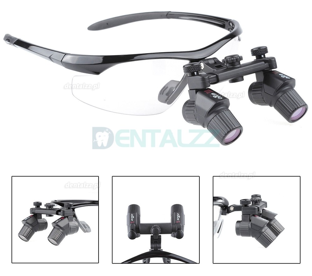 4.0X 450mm Ergonomiczna medyczna stomatologiczna lupa lornetkowa Ergo okulary powiększające