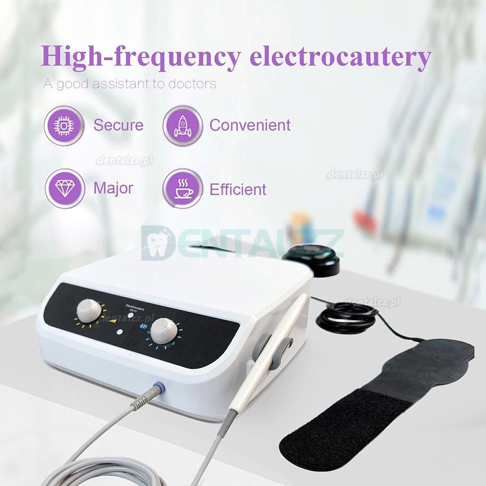 ES-01 Stomatologiczny elektrochirurg chirurgiczny skalpel tnący jednostka elektrochirurgiczna z 7 elektrodami