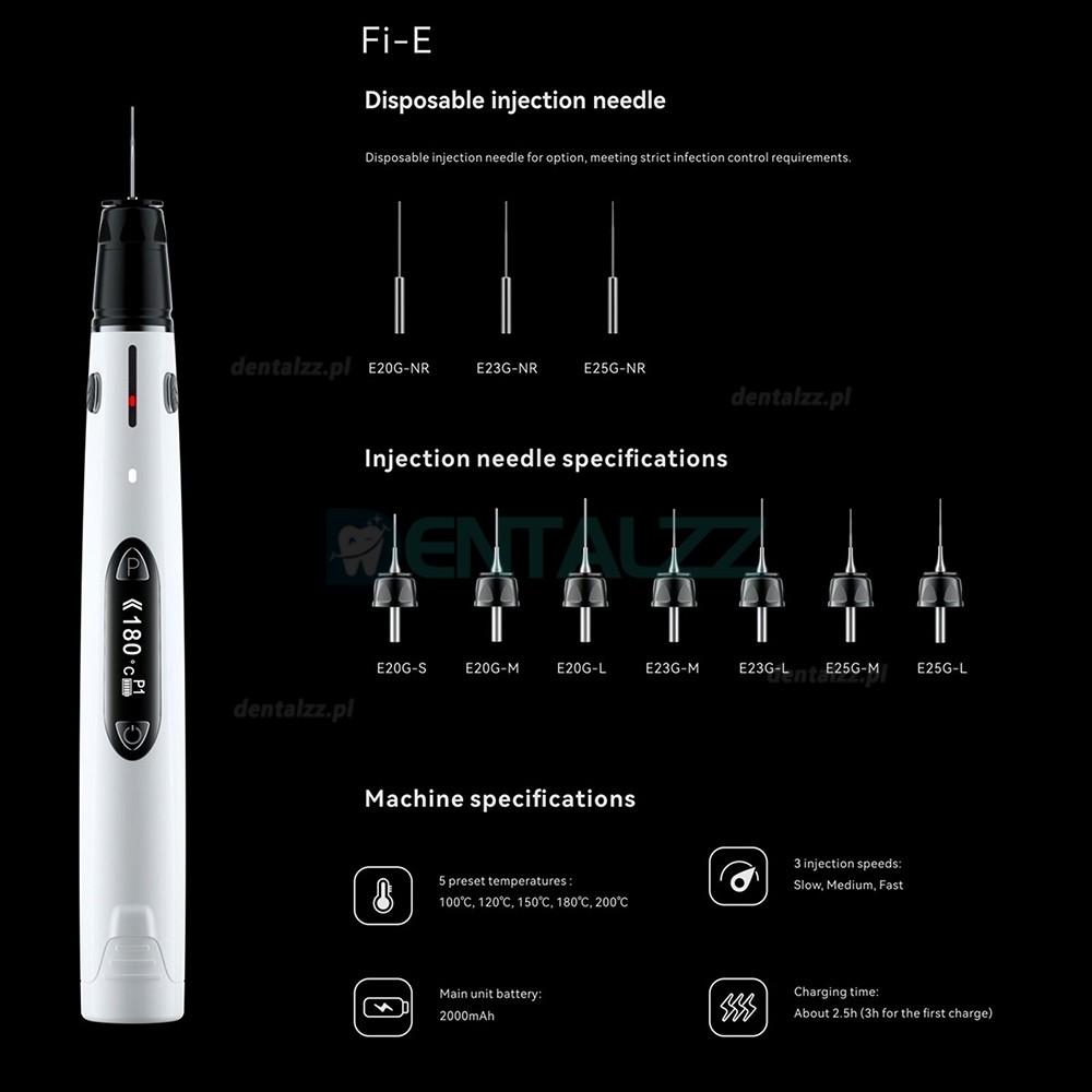 Woodpecker Fi-E Endodontyczny system wypełniania gutaperką