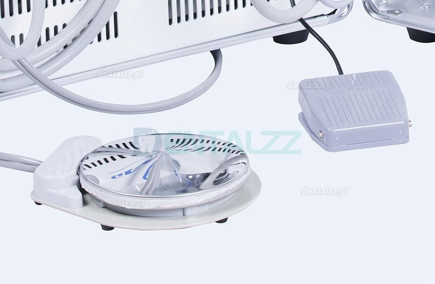 Greeloy® Przenośny unit stomatologiczny wbudowana sprężarka powietrza GU-P206 z lampą polimeryzacyjną i rękojeść skalera