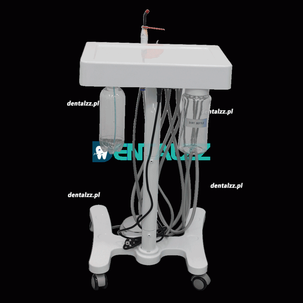 Greeloy® GU-P302 Mobilny unit stomatologiczny wbudowane światło utwardzające LED i skaler ultradźwiękowy