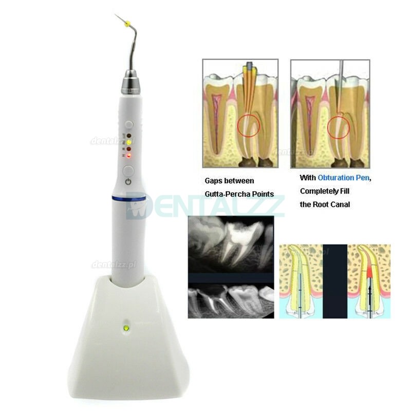 Pen do obturacji gutaperki podgrzewany wstrzykiwacz endodontyczny bezprzewodowy