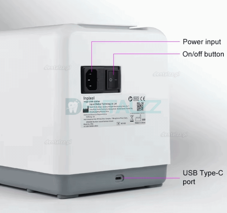 Handy IPS3 Skaner PSP Stomatologiczny Cyfrowy do Obrazowania RTG Handy IPS3 Skaner PSP Stomatologiczny Cyfrowy do Obrazowania RTG