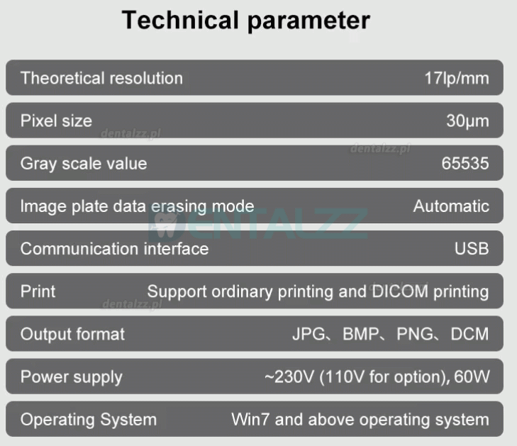Handy IPS3 Skaner PSP Stomatologiczny Cyfrowy do Obrazowania RTG Handy IPS3 Skaner PSP Stomatologiczny Cyfrowy do Obrazowania RTG