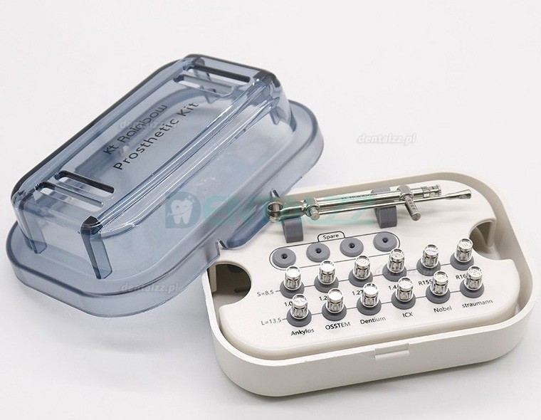 Implant dentystyczny klucz dynamometryczny z grzechotką 10-70NCM 12* wkrętaki & 1* klucz dynamometryczny