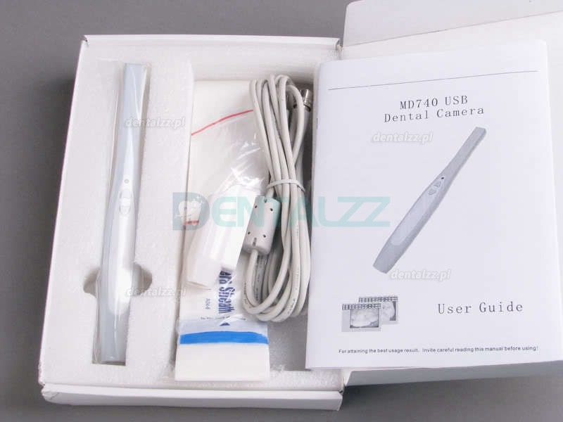 Dental 4 Megapiksele Przewodowa kamera wewnątrzustna SONY CCD Obraz USB Dental 4 Megapiksele Przewodowa kamera wewnątrzustna SONY CCD Obraz USB