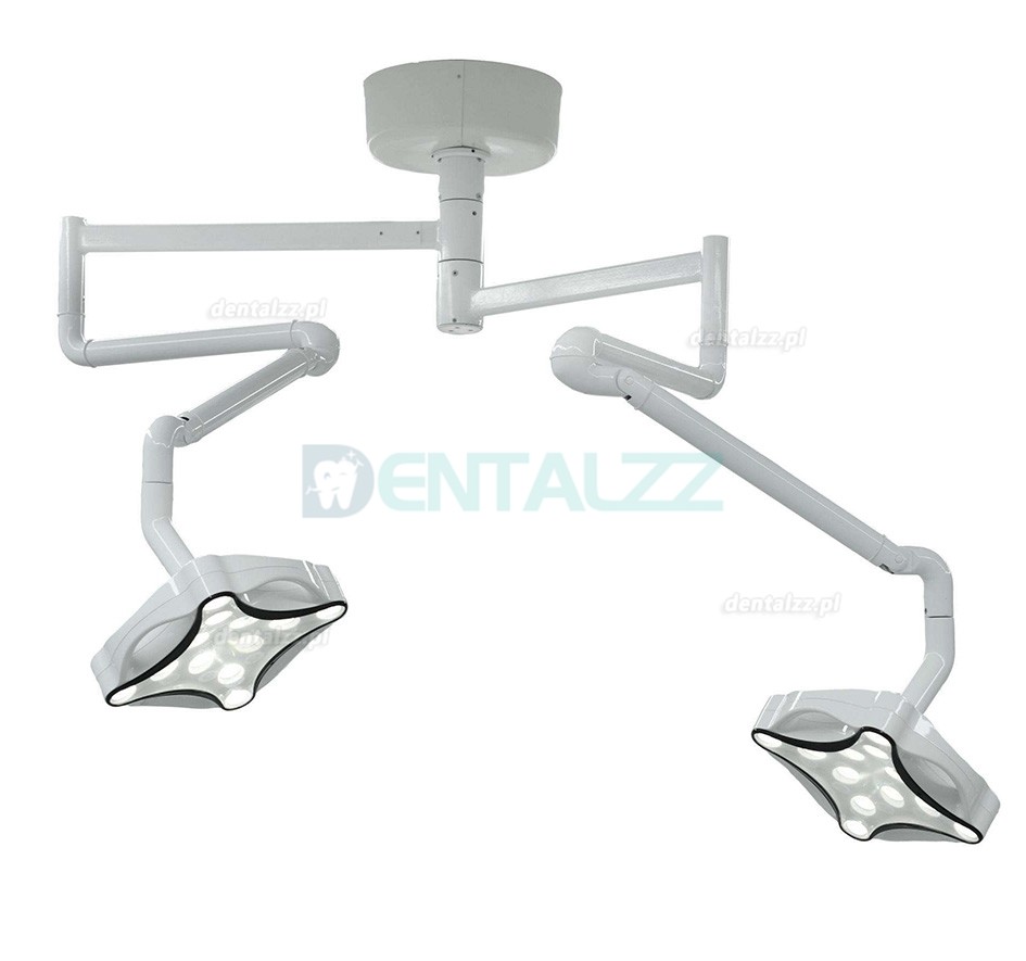 JD1700 Lampa chirurgiczna LED z podwójną głowicą dla stomatologicznych medycznych i weterynaryjnych