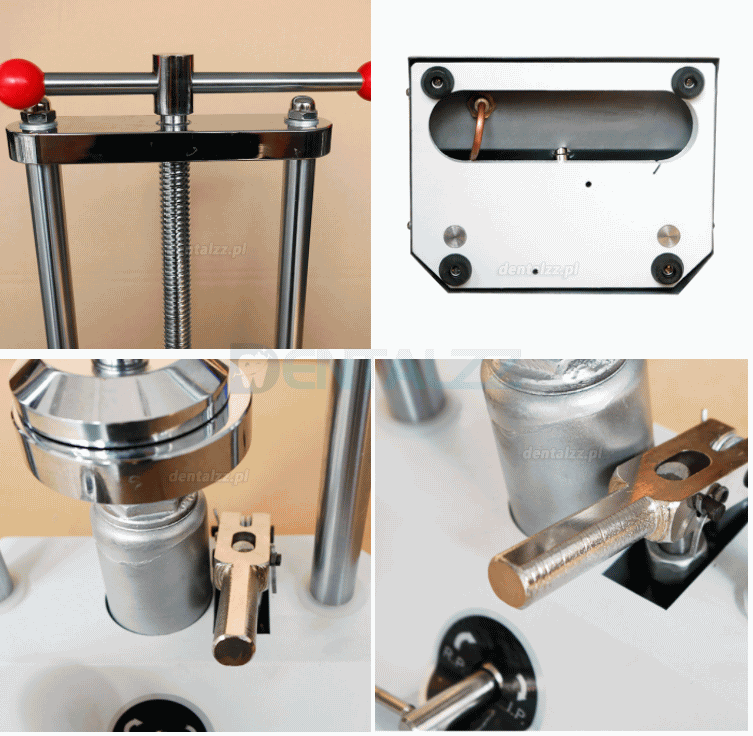 Prasa hydrauliczna laboratorium dentystycznego kompres do puszki protetycznej 20MPa ciśnienie robocze JG-001