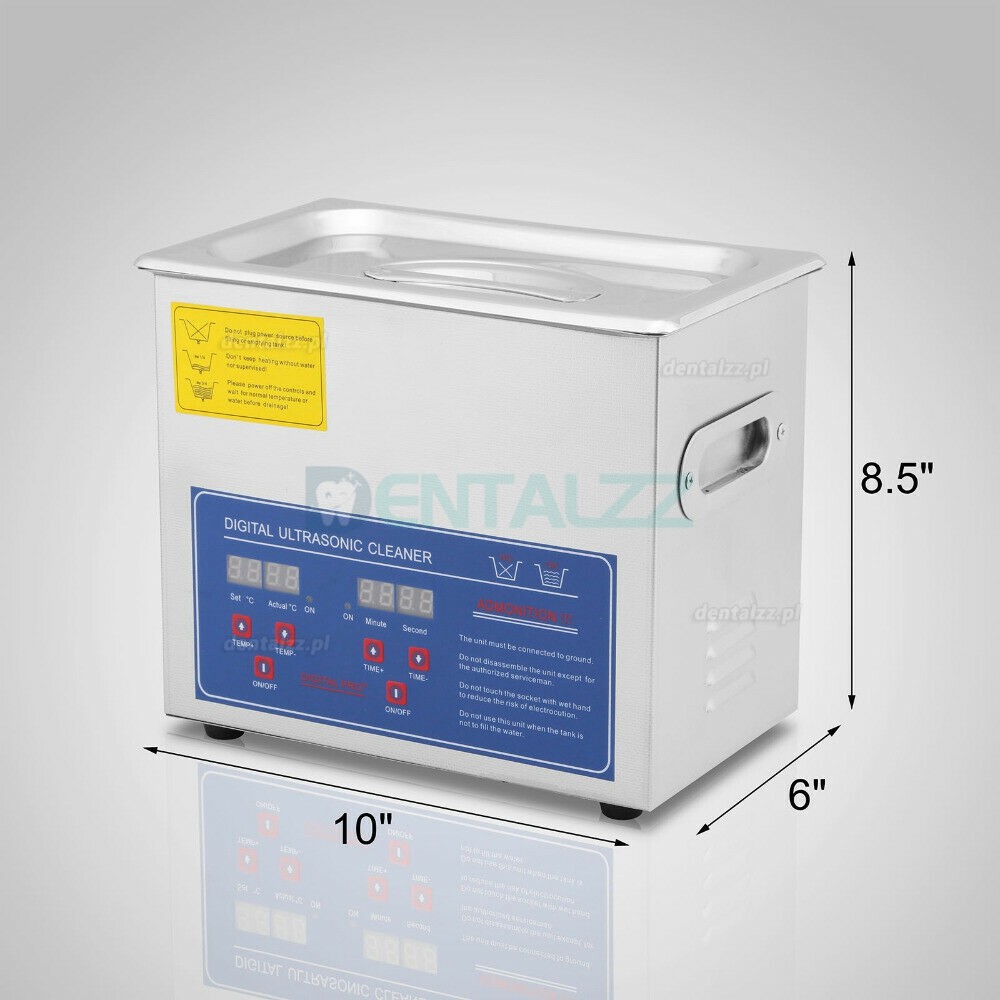 JPS-20A 3L Myjka ultradźwiękowa ze stali nierdzewnej z koszem do czyszczenia 110V/220V