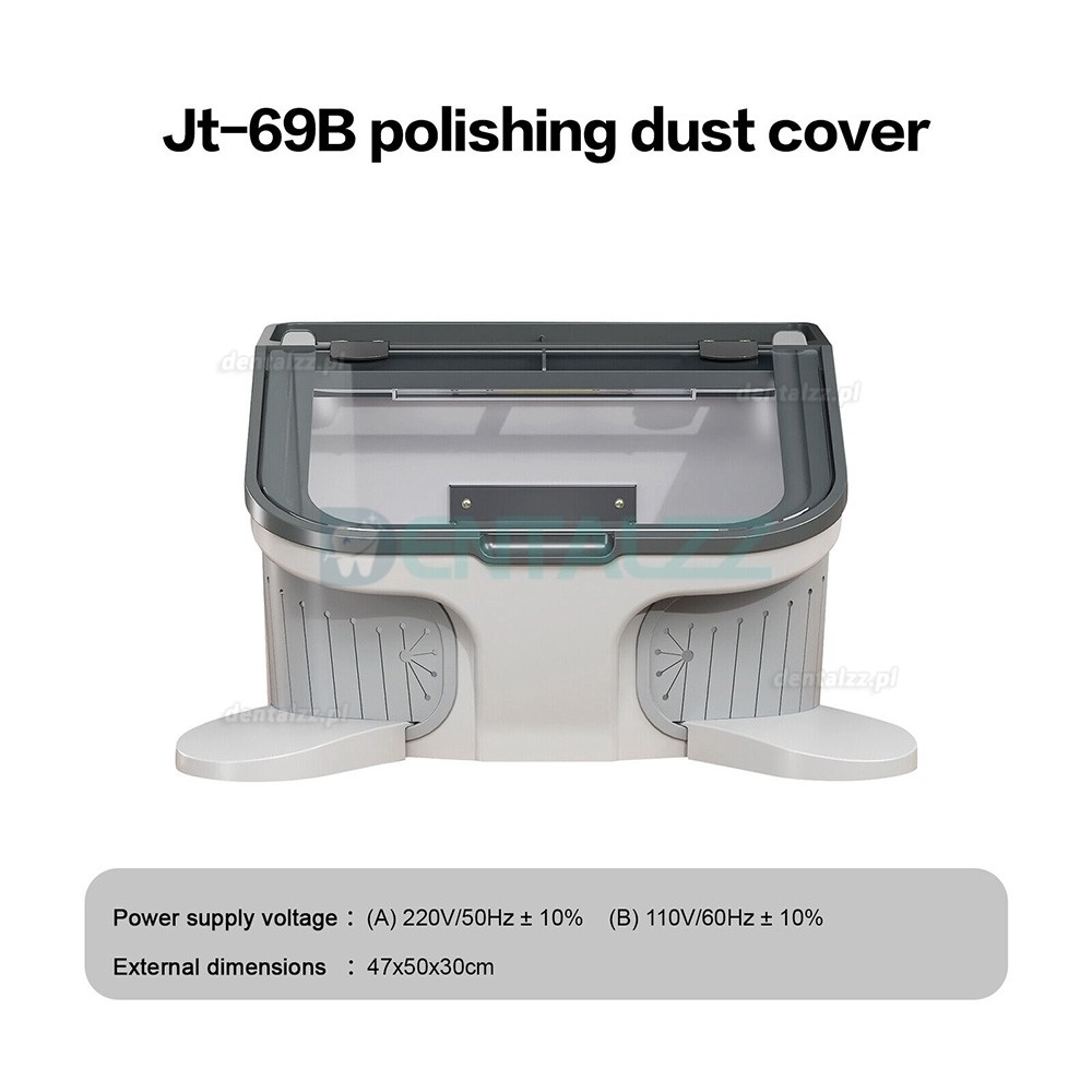 JT-69B 14W Piaskarka dentystyczna pudełko do odpylania próżniowego i oświetlenie LED