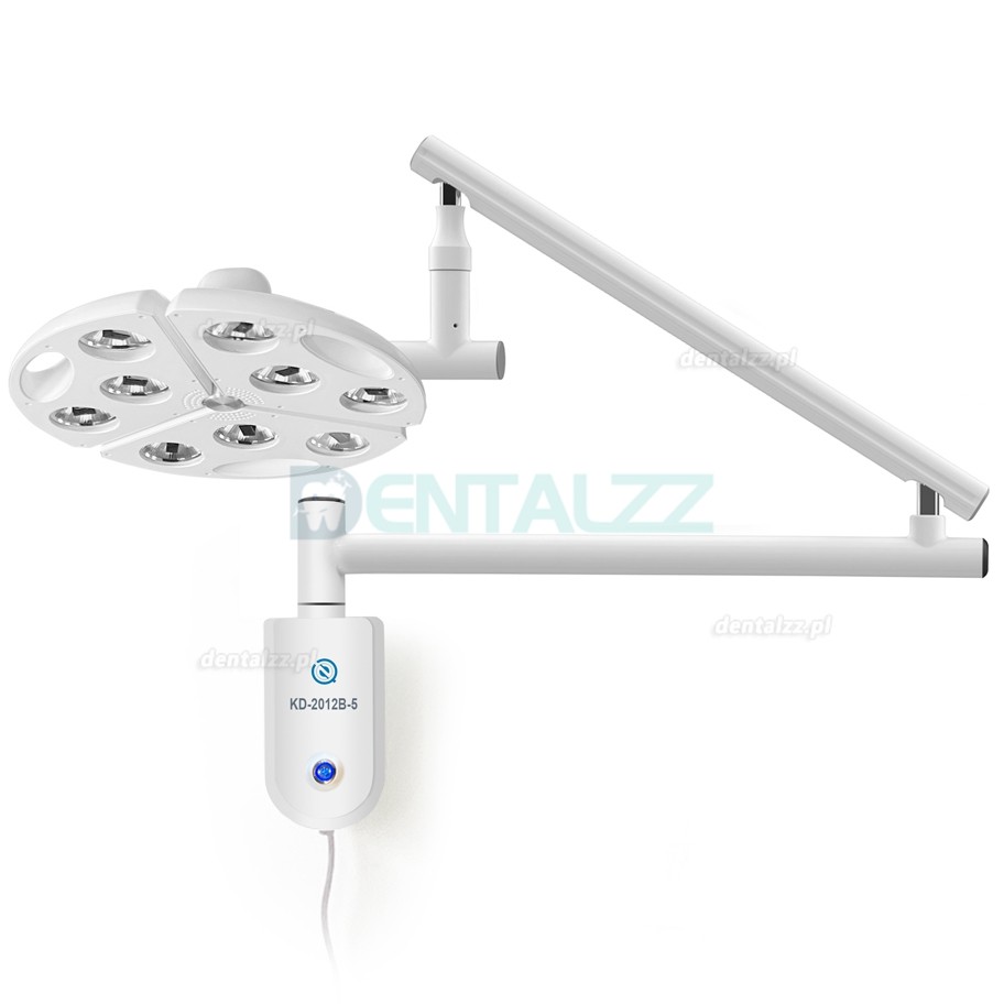 KWS KD-2012B-5 Lampa Operacyjna Stomatologiczna LED 90W Ścienna Bez cieni