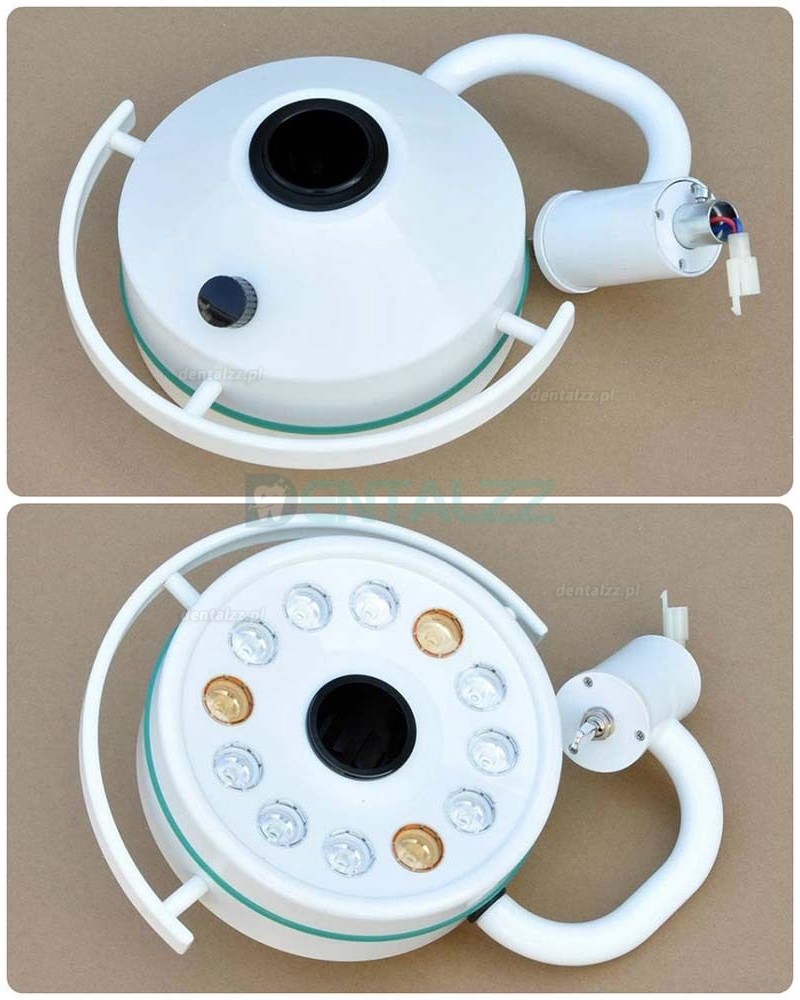 KWS® Mobilny Lampa podłogowa stomatologiczna Lampa zabiegowa LED bezcieniowy KD-2012D-3