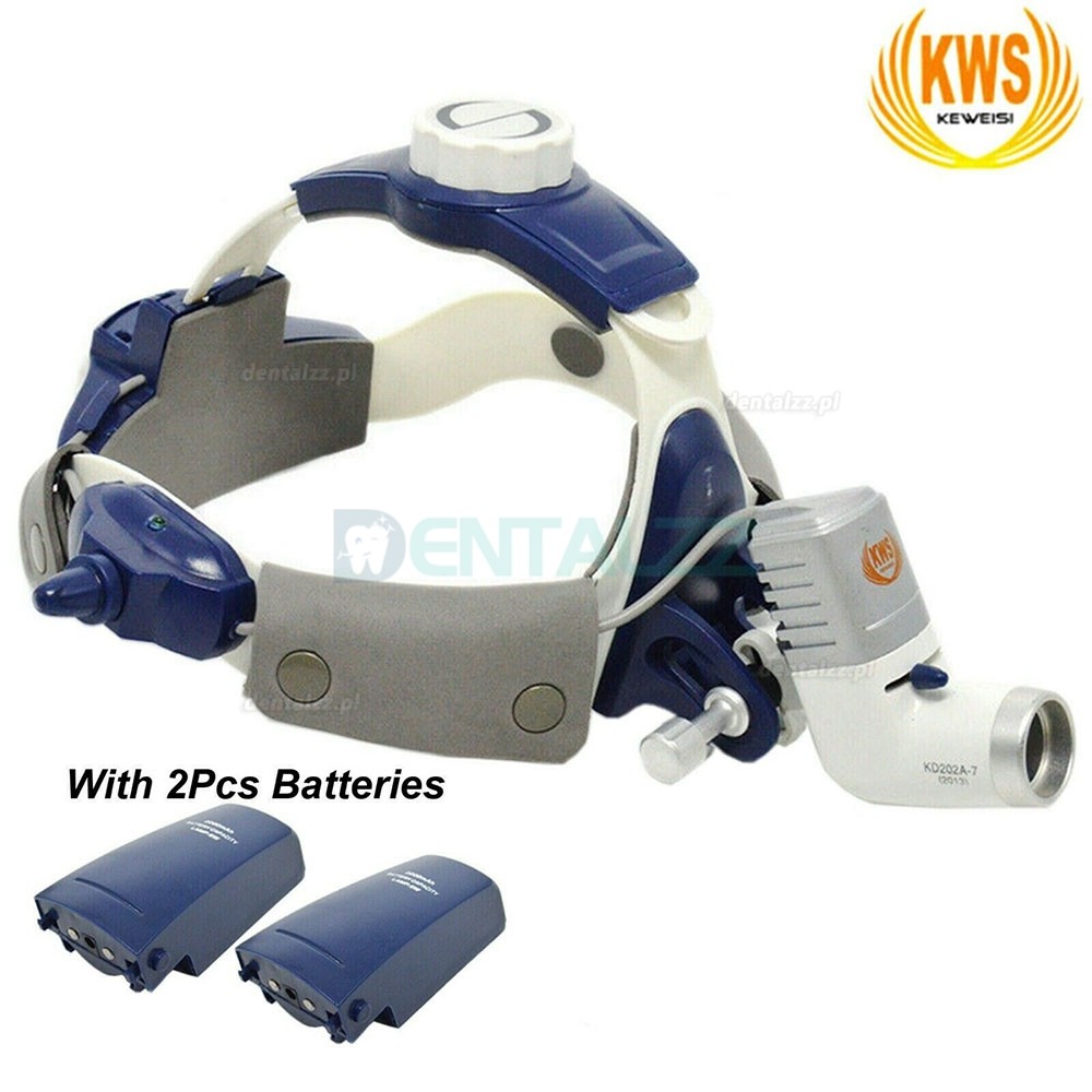 5W Stomatologiczna chirurgiczna medyczna lampa czołowa LED KD-202A-7 Typ opaski na głowę